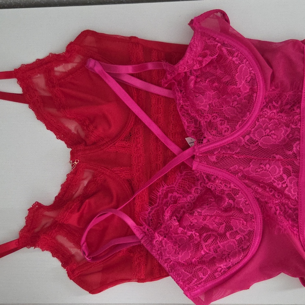 Pink And Red Bodysuit Bundle